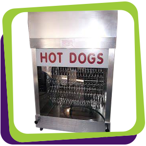 Machine à hot dog vapeur